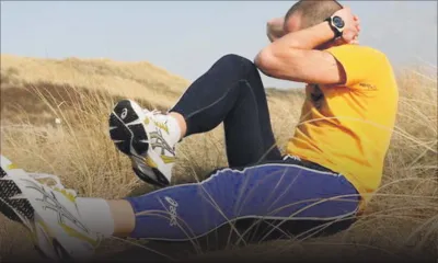 Avec 8 000 abdos en une heure, il bat le record du monde