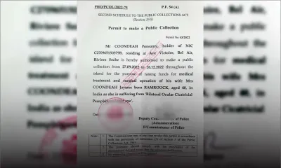L’appel à l’aide de Barlen : son épouse risque de perdre la vue si elle ne se fait pas opérer