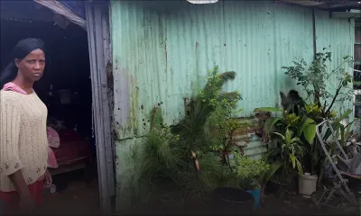 Vivre dans la précarité lors d’un cyclone : Rose-Marie se débrouille avec les moyens du bord