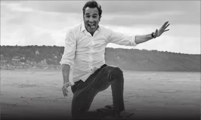 L’acteur Jean Dujardin en vacances à Maurice
