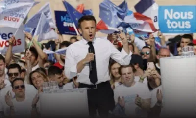 Après sa victoire : Emmanuel Macron réélu affirme qu'il sera "le président de tous"