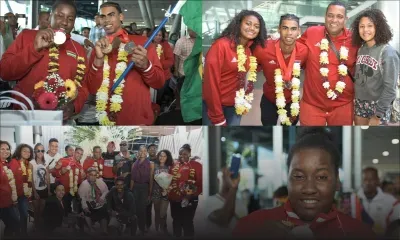Aéroport : les athlètes handisportifs mauriciens accueillis avec les honneurs après leurs performances aux mondiaux