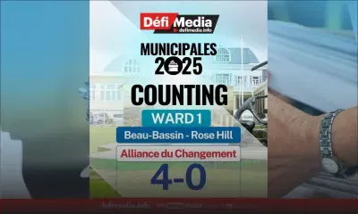 Municipales2025 – Résultats en direct - Ward 1 BB/RH : Les 4 candidats de l’Alliance du Changement élus
