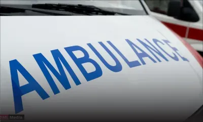 Port-Louis : une ambulance prend feu avec deux patients à bord 