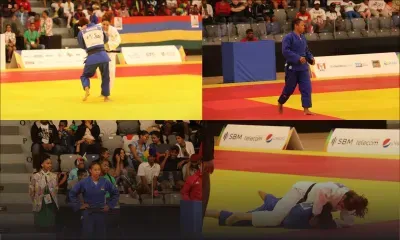 JIOI - Judo : Christiane Legentil et Kimberley Jean-Pierre accèdent aux demi-finales de leur catégorie