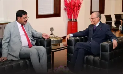 Relations Inde-Maurice : Navin Ramgoolam reçoit le Chef Juge de l’Inde