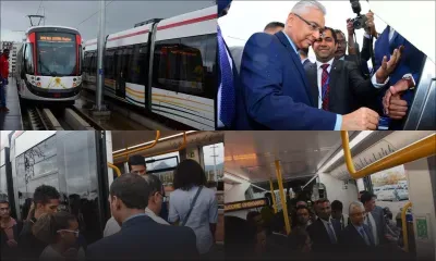 Le Metro Express effectue son trajet inaugural entre Richelieu et Rose-Hill