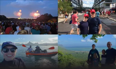 US Expats and Citizens show patriotism across the seas