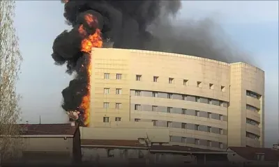 Un hôpital d'Istanbul ravagé par les flammes, les patients évacués