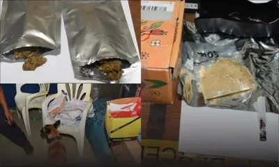 A la Poste centrale : 14 enveloppes contenant de la drogue saisies en une semaine