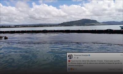 «13 jours pour qu'un ministre reconnaisse le risque de gravité», réagit le député européen Younous Omarjee 