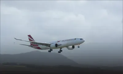 [En images] Le second A330neo d’Air Mauritius, baptisé Chagos Archipelago, a atterri à Maurice  