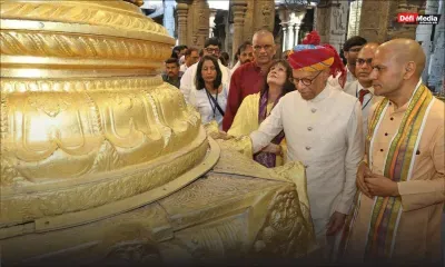 [En images] Visite d'Etat en Inde : Ramgoolam à Tirupati 