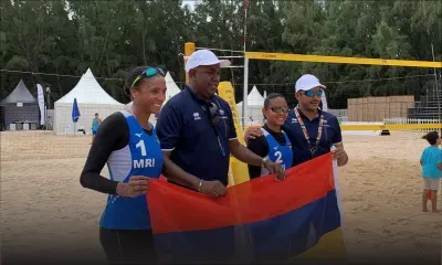 JIOI- Beach-Volley : Maurice remporte l’argent, «ce n’est pas la couleur que je cherchais» confie Maita Bassy