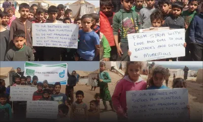 Complete lockdown : des enfants syriens expriment leur solidarité aux Mauriciens