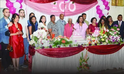 Célébrations à Camp-Caval : Eva Némorin, 100 ans et toujours solide dans la tête