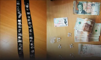 Opération ‘crackdown’ à Curepipe  : perquisitions, arrestations, drogue et argent saisis