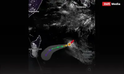 Météo : Bheki pourrait s'affaiblir en un «système dépressionnaire déstructuré» lors de son passage près de Maurice et de La Réunion, selon Réunion La 1ère