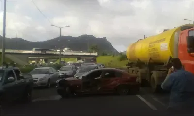 Réduit : accident spectaculaire