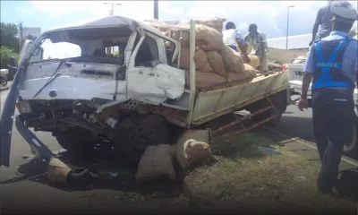 Trou-Fanfaron : 3 véhicules impliqués dans un accident