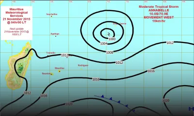 Annabelle pas un danger pour le moment