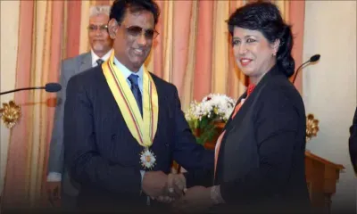 Barlen Vyapoory elected Vice President of the Republic