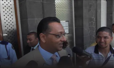 Roshi Bhadain évite de parler de Vishnu Lutchmeenaraidoo