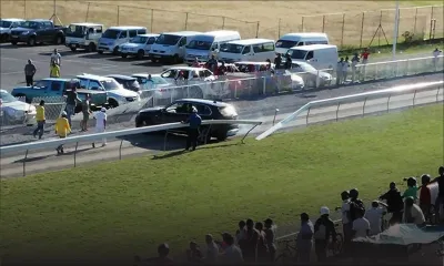 Champ-de-Mars : une voiture endommage la barrière de piste