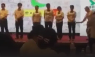 Chine : fessée à des employés de banque