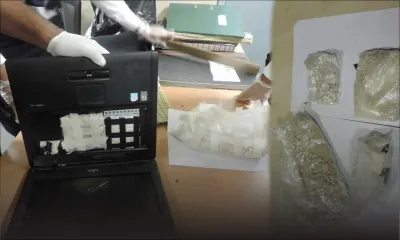 Aéroport : un chien renifleur détecte Rs 10 millions d’héroïne dans un «laptop»