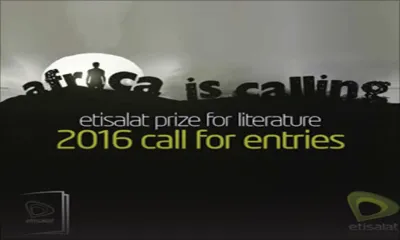 2016 Etisalat Pan-African Prize for Literature: Call for entries from writers