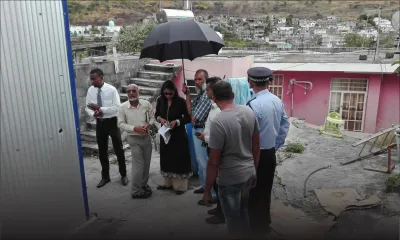 Glissement de terrain: 19 familles de Vallée-Pitot dans l’angoisse