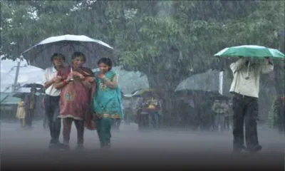 Heavy rain warning for New Year’s Eve