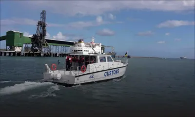 Port : la MRA se dote d’un scanner de conteneurs et d’un patrouilleur