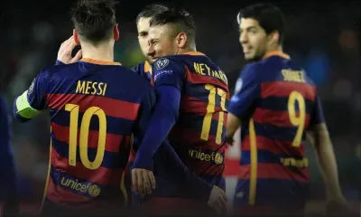 Ligue des champions : le Barça en quarts sans forcer grâce au trio MSN