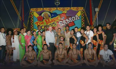 The Magic Circus of Samoa in Mauritius