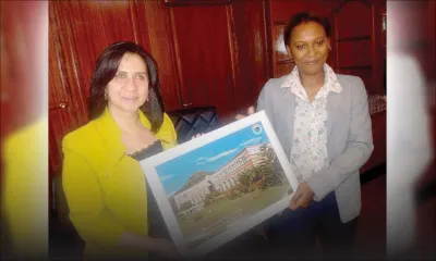 Mayor of Bethlehem on official visit in Mauritius