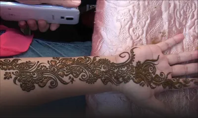 Mehndi express à la veille de l’Eid-ul-Fitr
