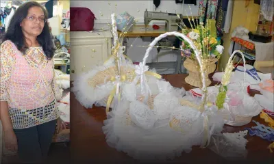 Roxanne Edouard: “I overcame cancer through hand knitting”