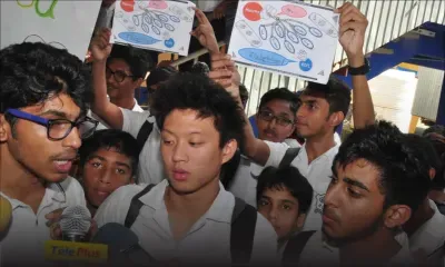 Collège Royal de Port-Louis : sit-in d’une centaine d’élèves