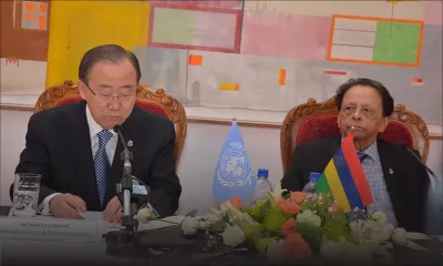 Économie: SAJ demande à Ban Ki-moon d’apporter son soutien à l’île Maurice