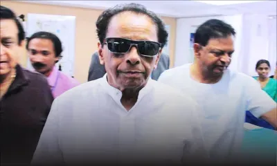 On visit to india: SAJ undergoes eye surgery