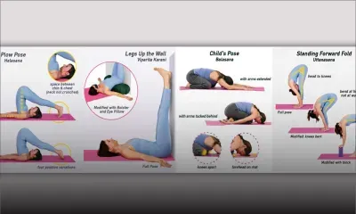 Wellness: Yoga poses to help beat insomnia