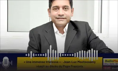 « Une immense tristesse » : Jean-Luc Mootoosamy réagit au décès du Pape François