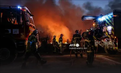 Incendies en France : des milliers d'évacués sous la chaleur et les fumées