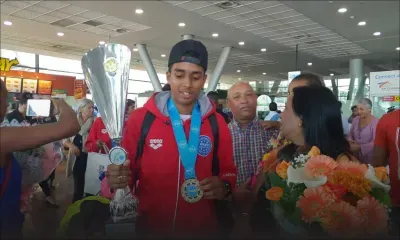  Kick-boxing : Accueil chaleureux pour le champion du monde Robertson