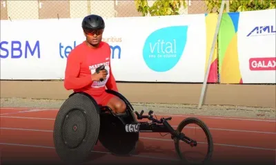 JIOI – Athlétisme (Handisport) : Cédric Ravet remporte la course lors de la finale du 1500 m fauteuil et finit en or
