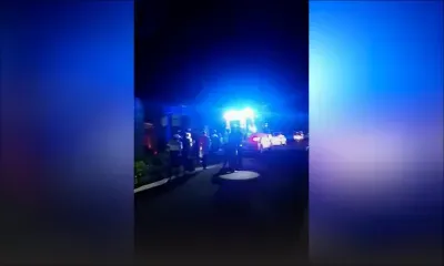 Grave accident de la route à la rue Pope Hennessy, Curepipe