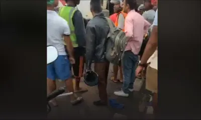 Vallijhee : un homme coincé sous un poids lourd