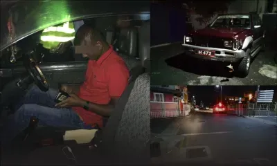 Collision entre deux policiers à Plaine-Verte : celui dans un 4x4 passé à tabac